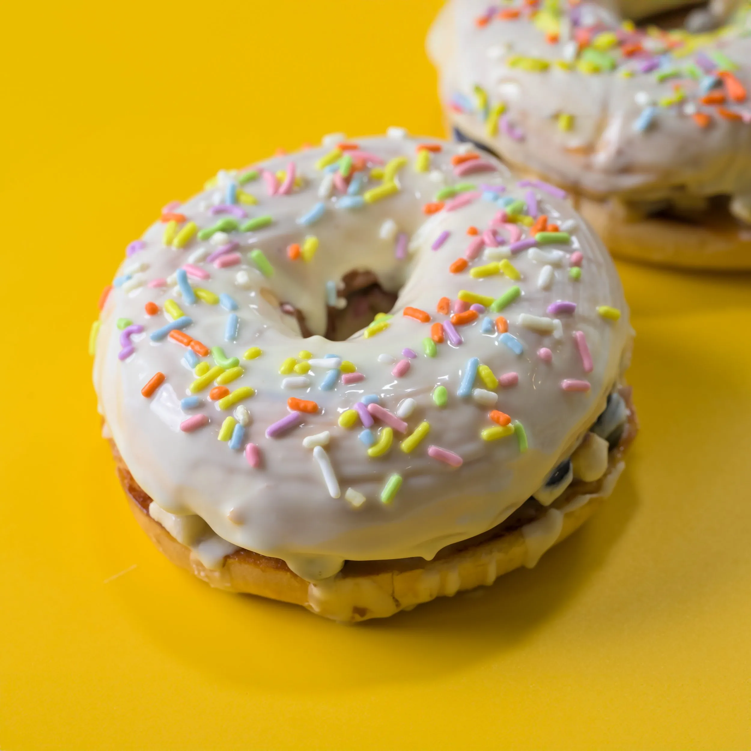 Fruits Chocolate Bagels