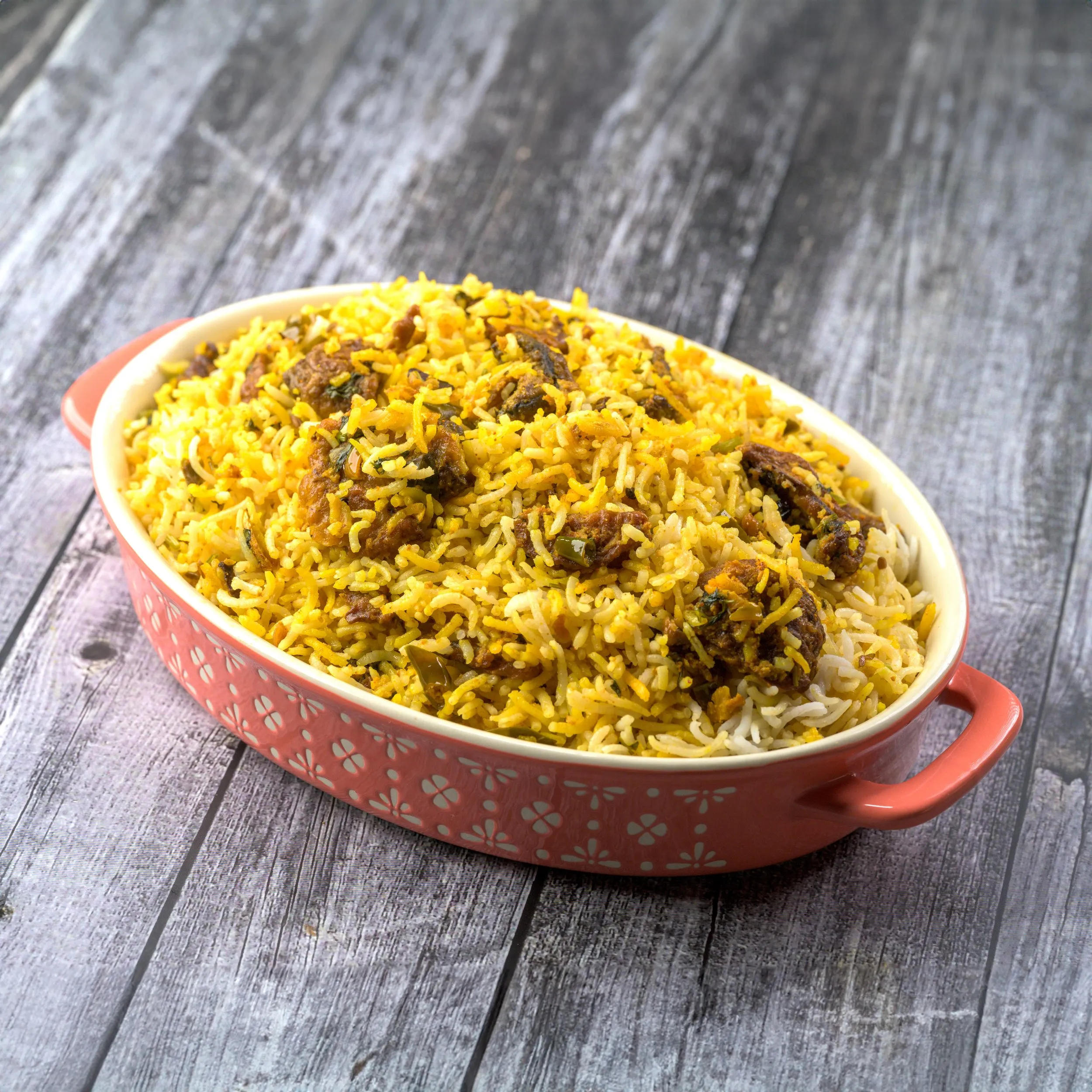 Mushroom Majestic Biryani