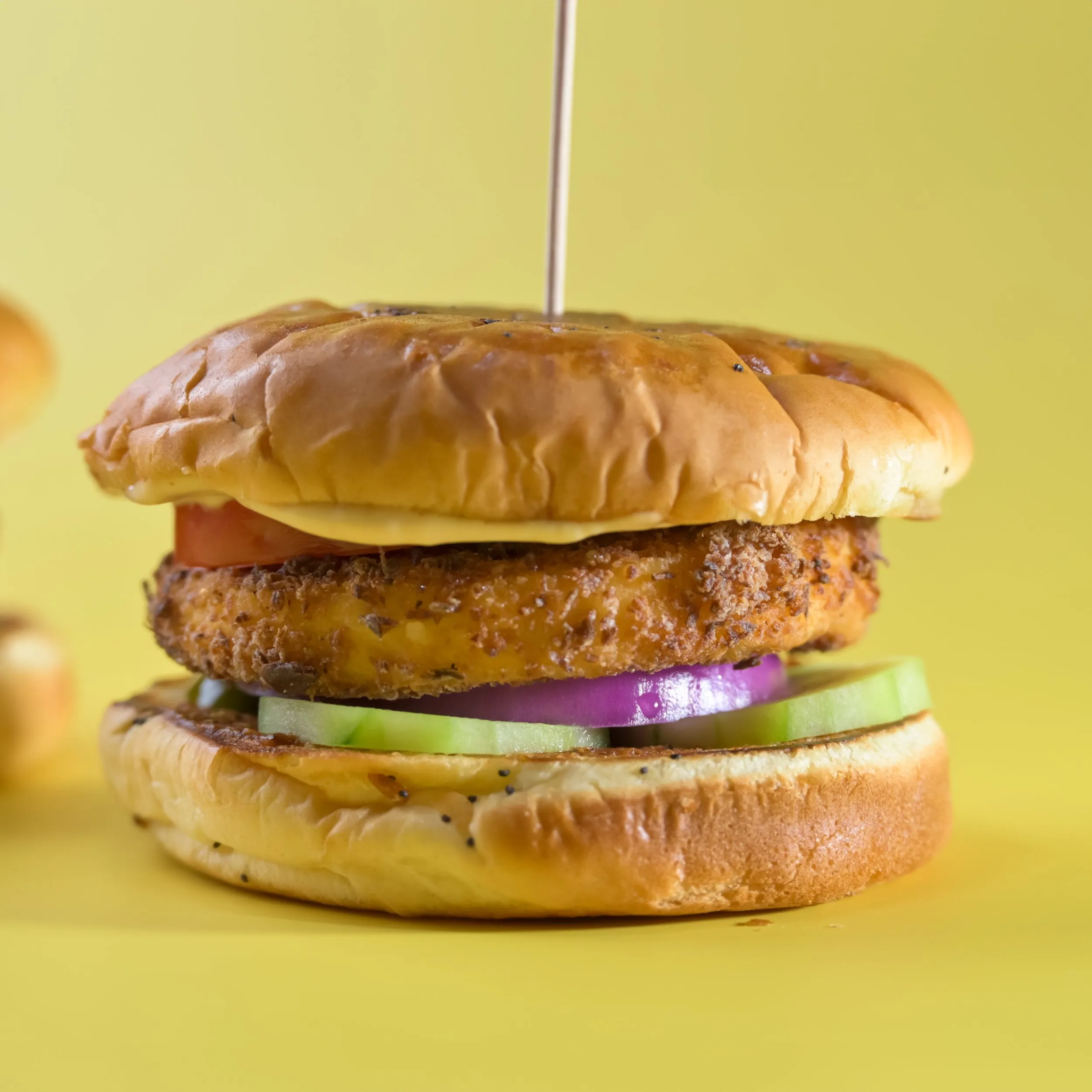 Crispy Tofu Chilli Burger