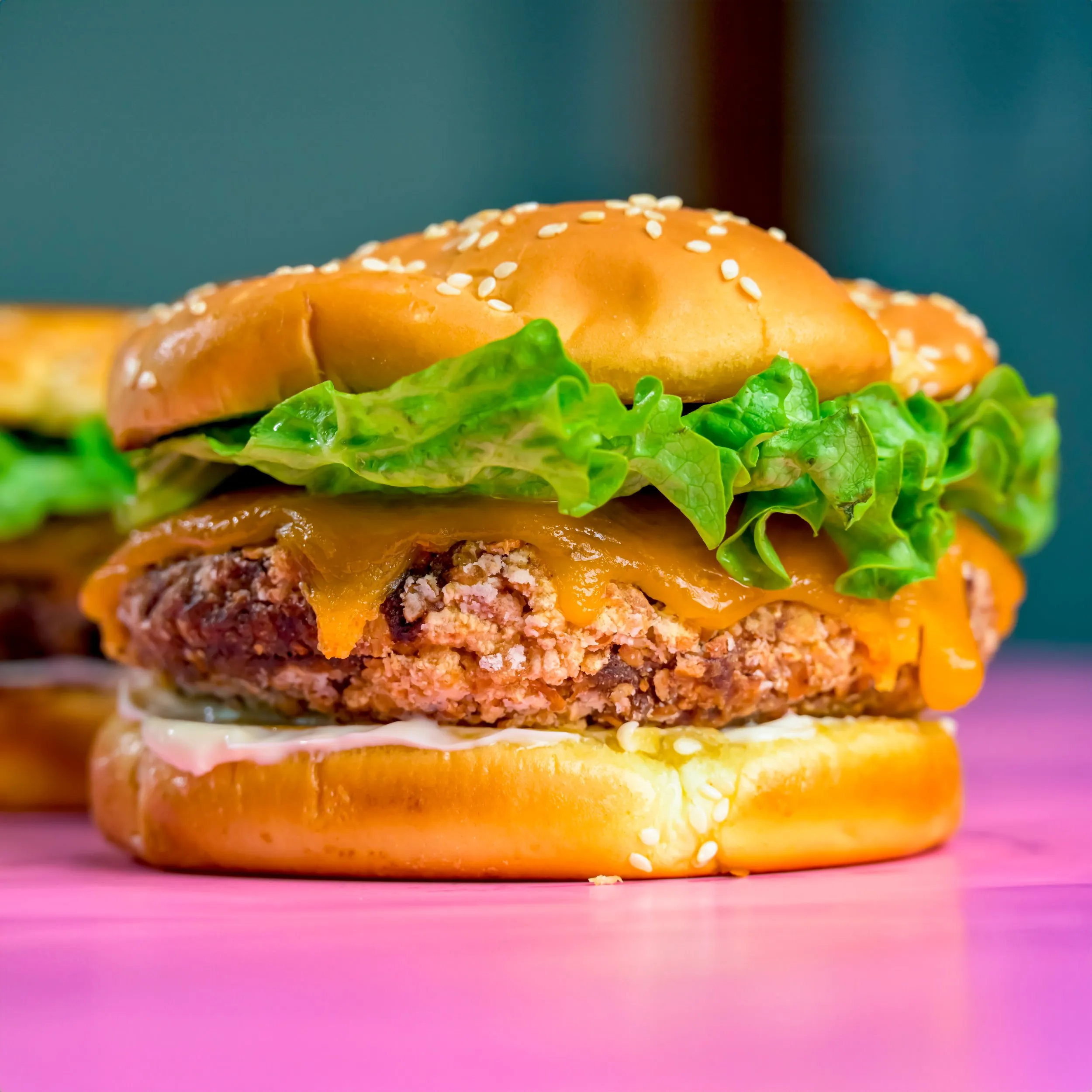 Eggplant Potato Burger
