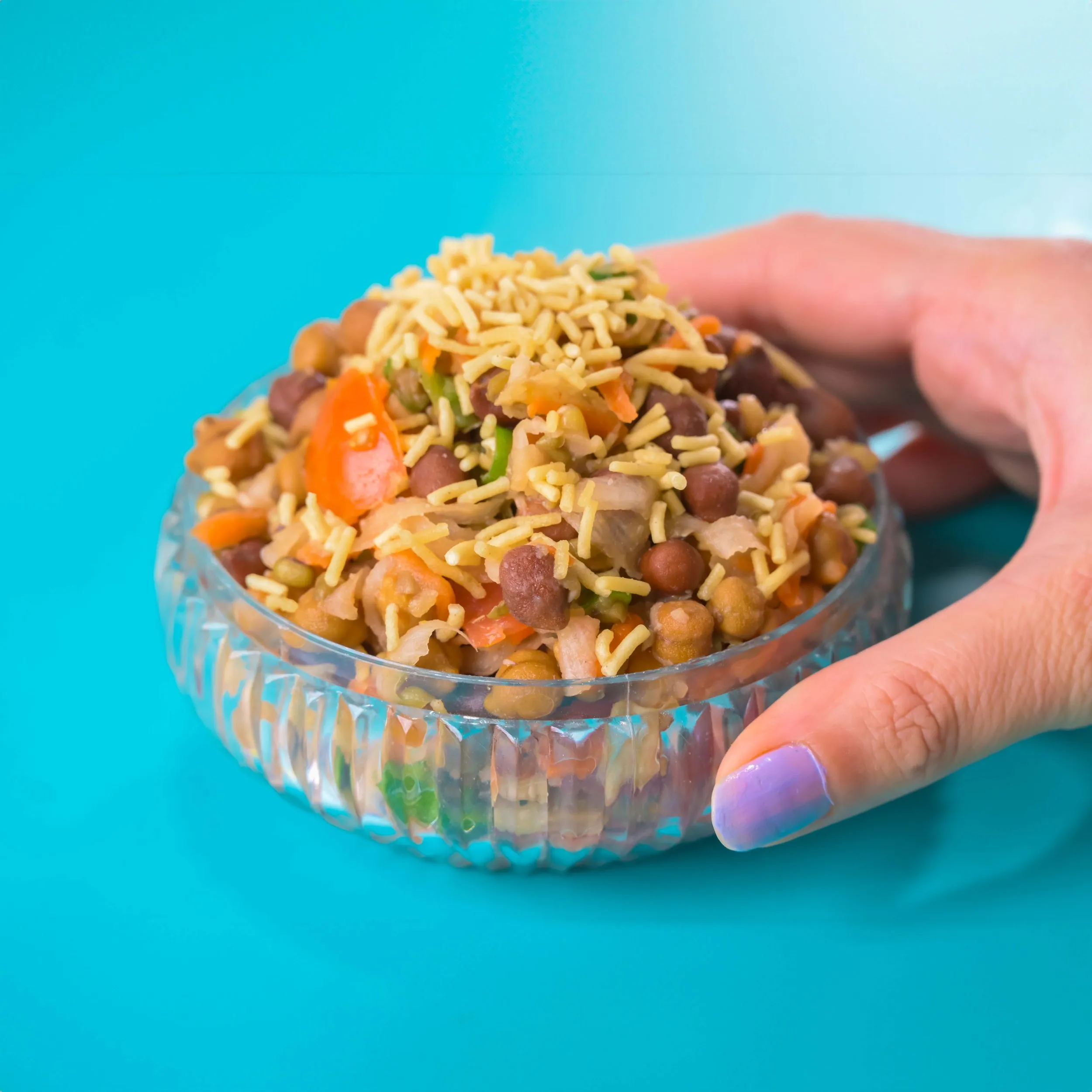 High Protein Kala Chana Chat